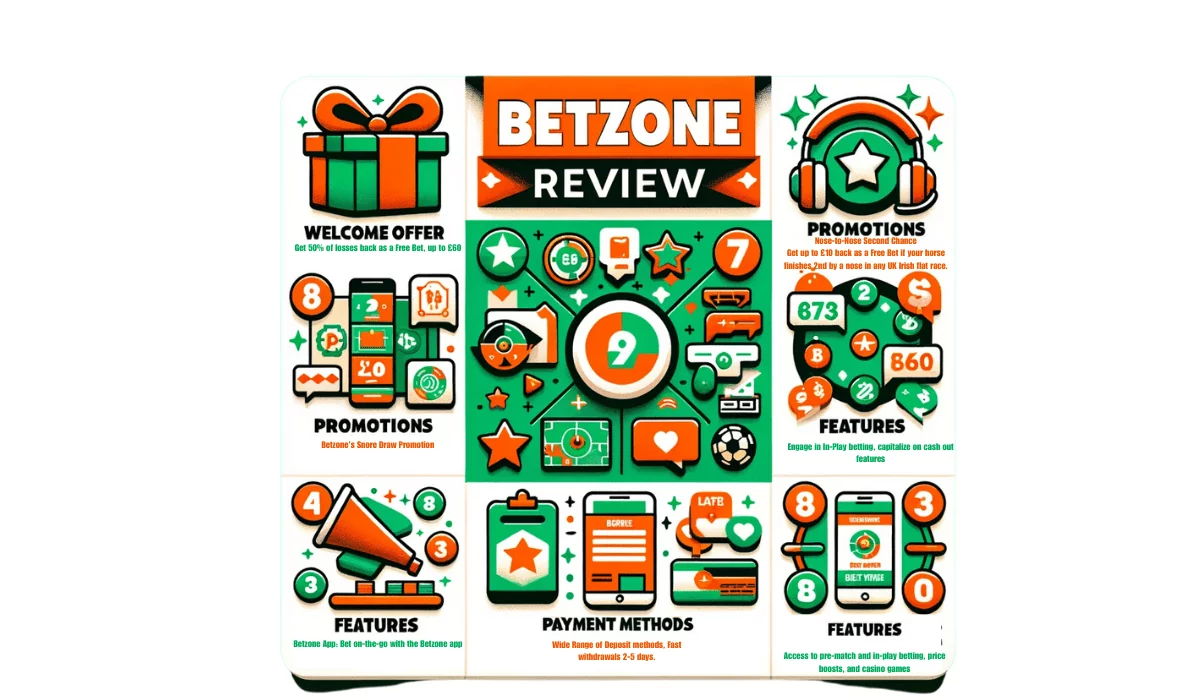 Betzone Review, Betzone fetaures, Betzone welcome offer, betzone promotions